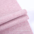 Brushed Solid Color Thermal Knitted TR Brushed Fabric